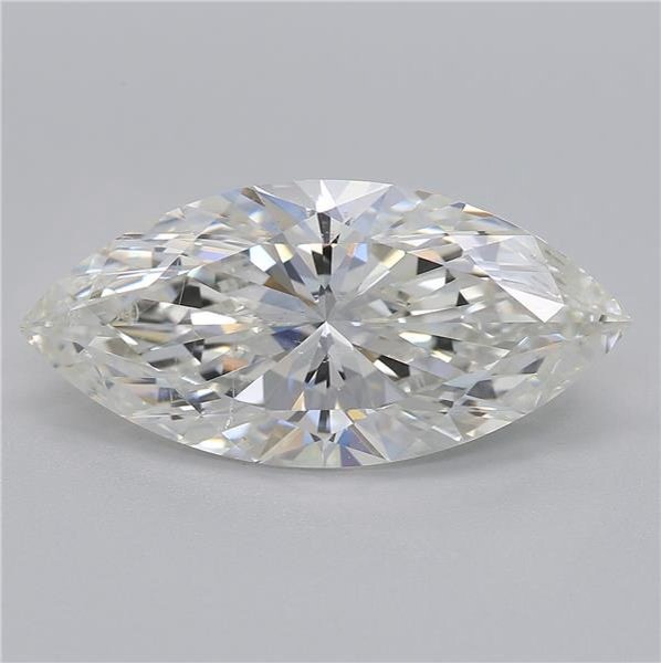 3.02ct I SI1 Rare Carat Ideal Cut Marquise Diamond