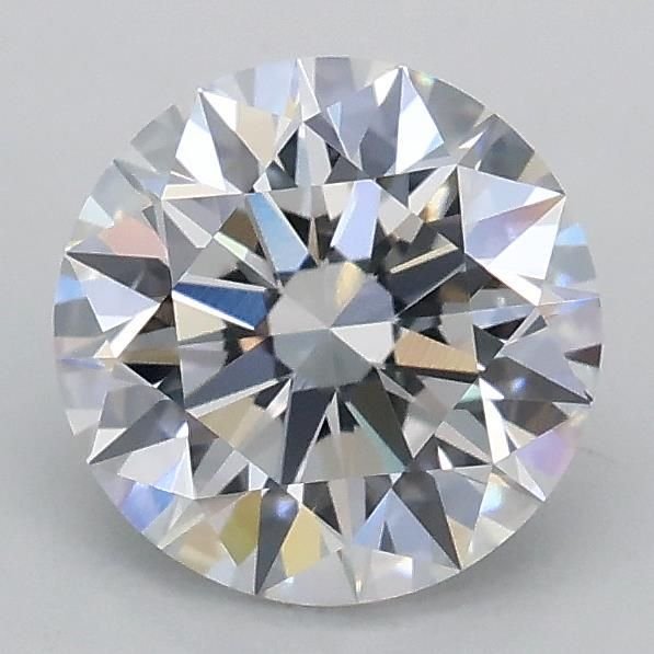 1.09ct D VVS2 Rare Carat Ideal Cut Round Lab Grown Diamond