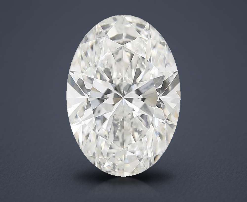 7.11 Carat Oval Lab Diamond