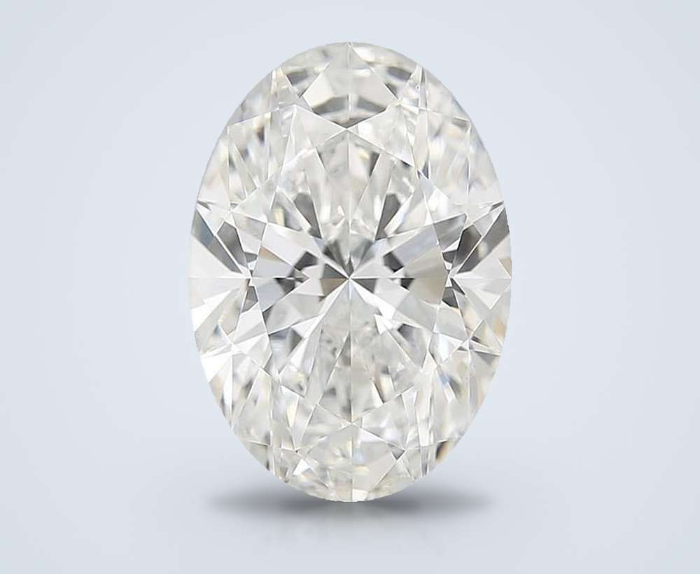 7.11 Carat Oval Lab Diamond