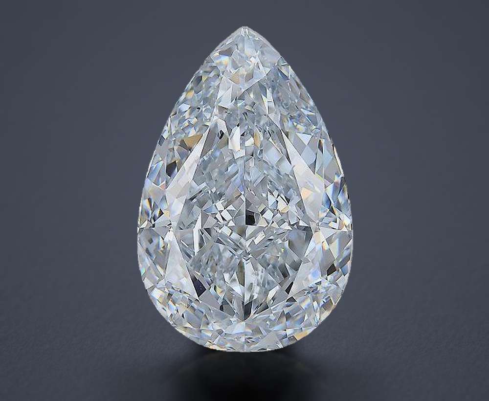 4.16 Carat Pear Lab Diamond