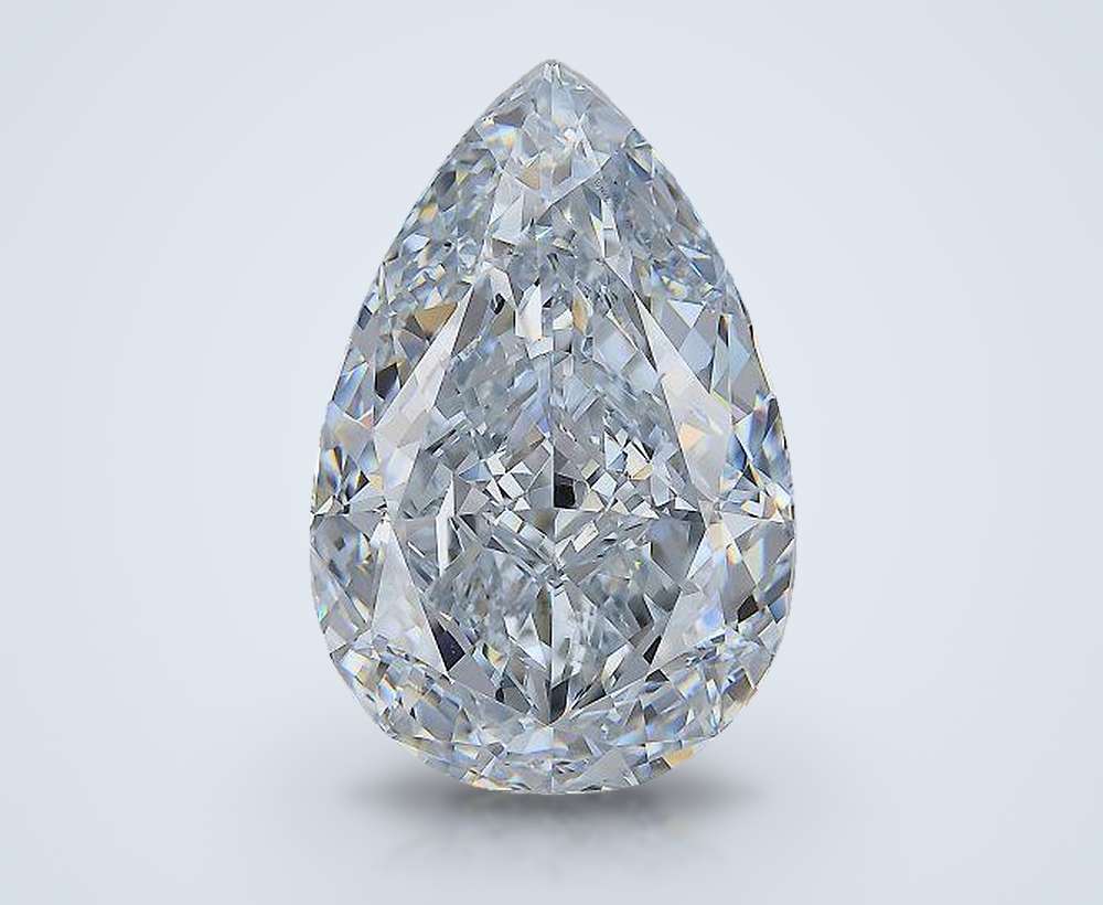 4.16 Carat Pear Lab Diamond