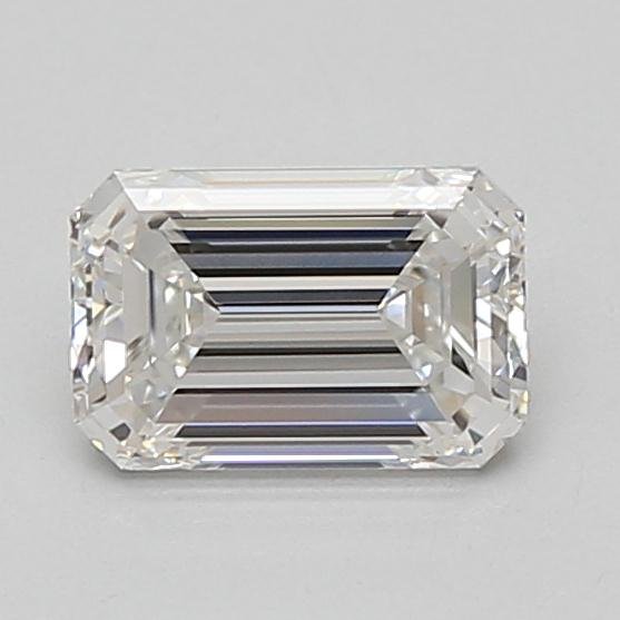 1.05ct E VVS2 Rare Carat Ideal Cut Emerald Lab Grown Diamond