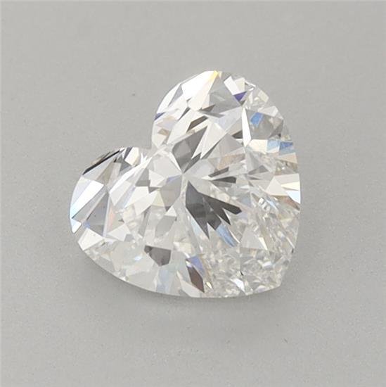 0.83ct F VS1 Very Good Cut Heart Lab Grown Diamond