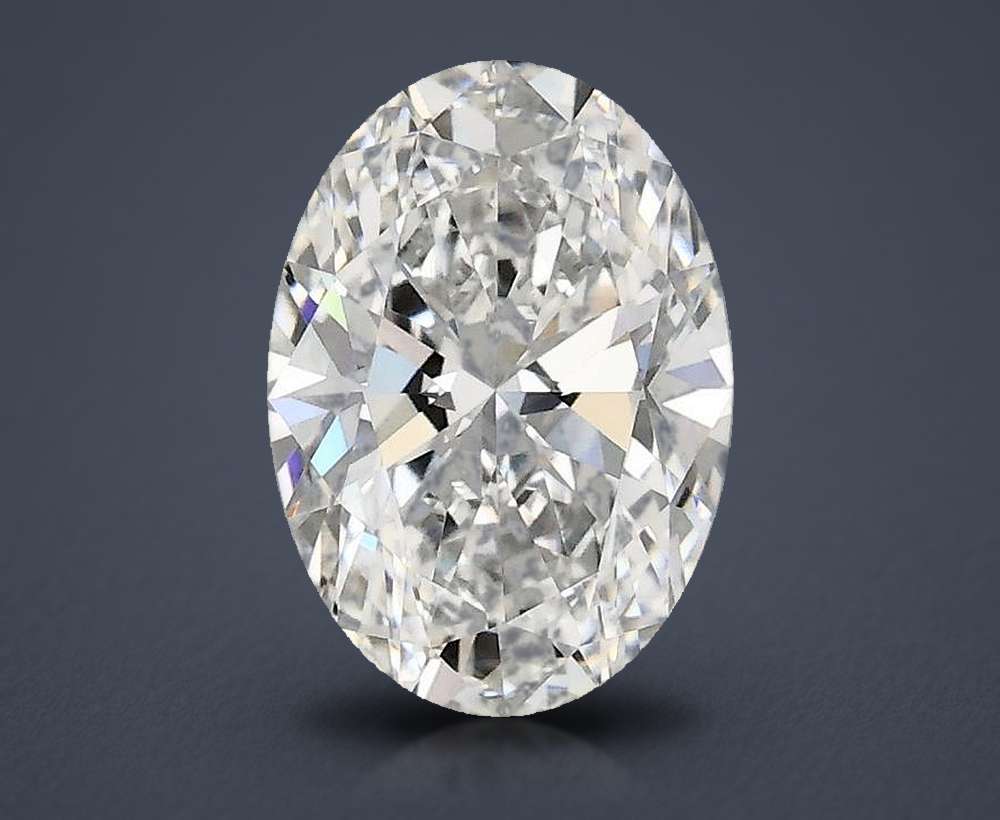 1.47 Carat Oval Lab Diamond