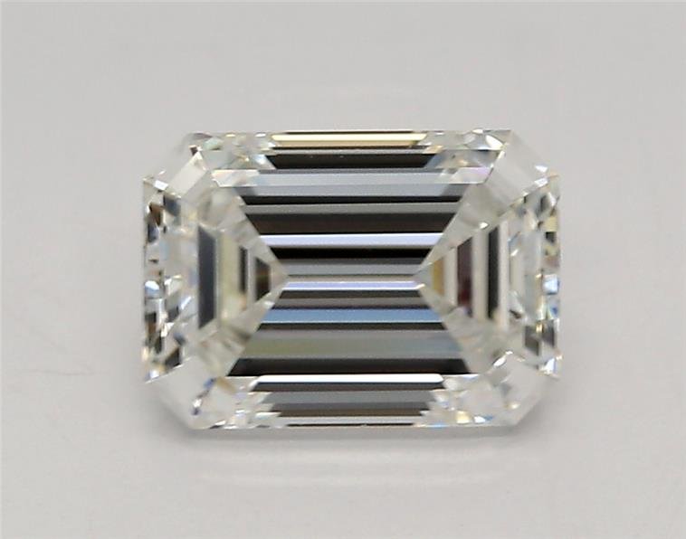 1.63ct E VVS2 Rare Carat Ideal Cut Emerald Lab Grown Diamond
