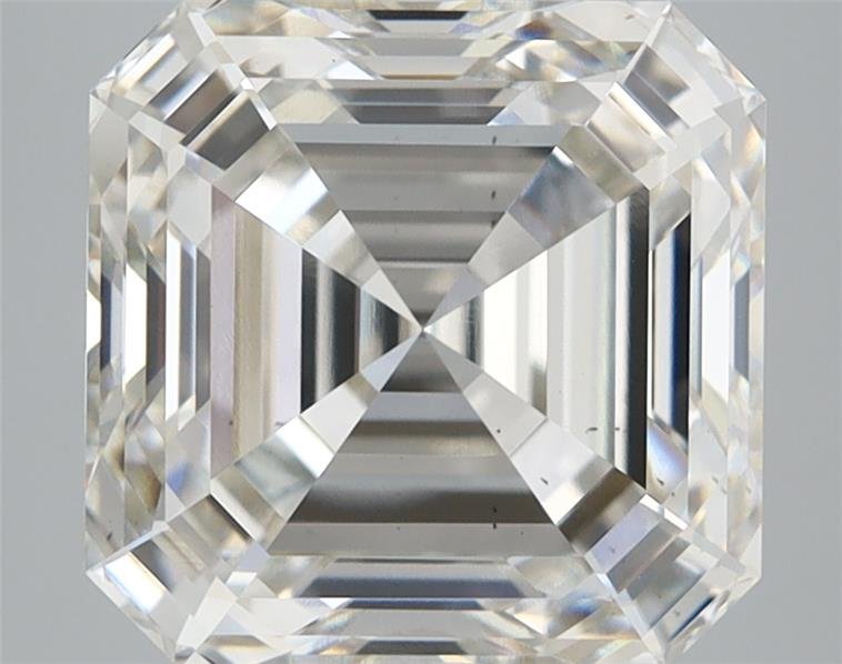 5.14ct I VS2 Rare Carat Ideal Cut Asscher Lab Grown Diamond