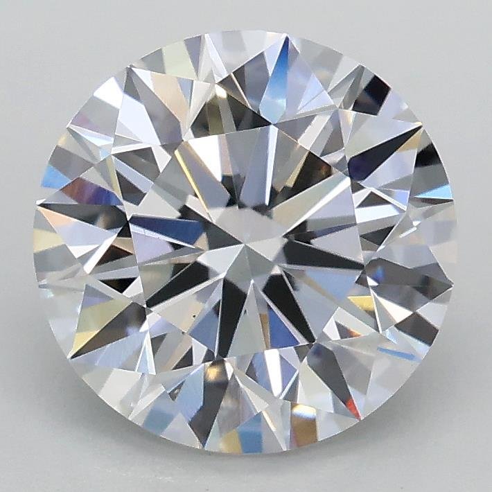 2.02ct D VS1 Rare Carat Ideal Cut Round Lab Grown Diamond