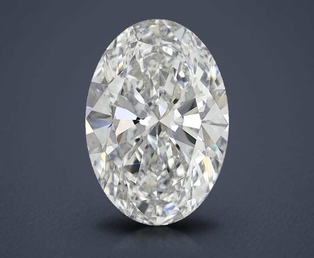 1.46 Carat Oval Lab Diamond