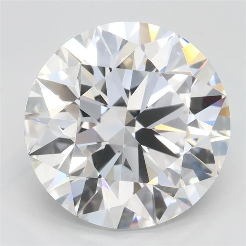 3.66ct D IF Rare Carat Ideal Cut Round Lab Grown Diamond