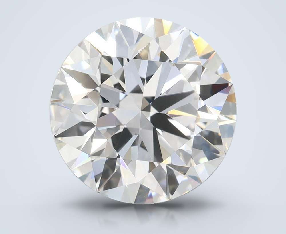 3.66 Carat Round Lab Diamond