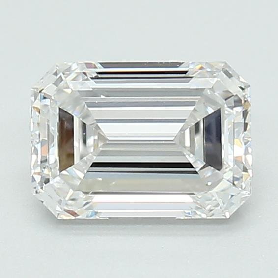 1.06ct D VS2 Rare Carat Ideal Cut Emerald Lab Grown Diamond