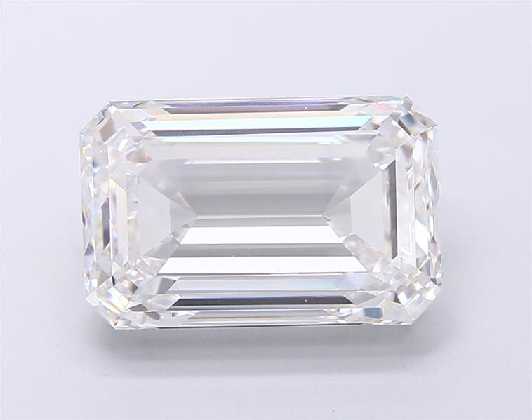 8.03ct E VS1 Rare Carat Ideal Cut Emerald Lab Grown Diamond