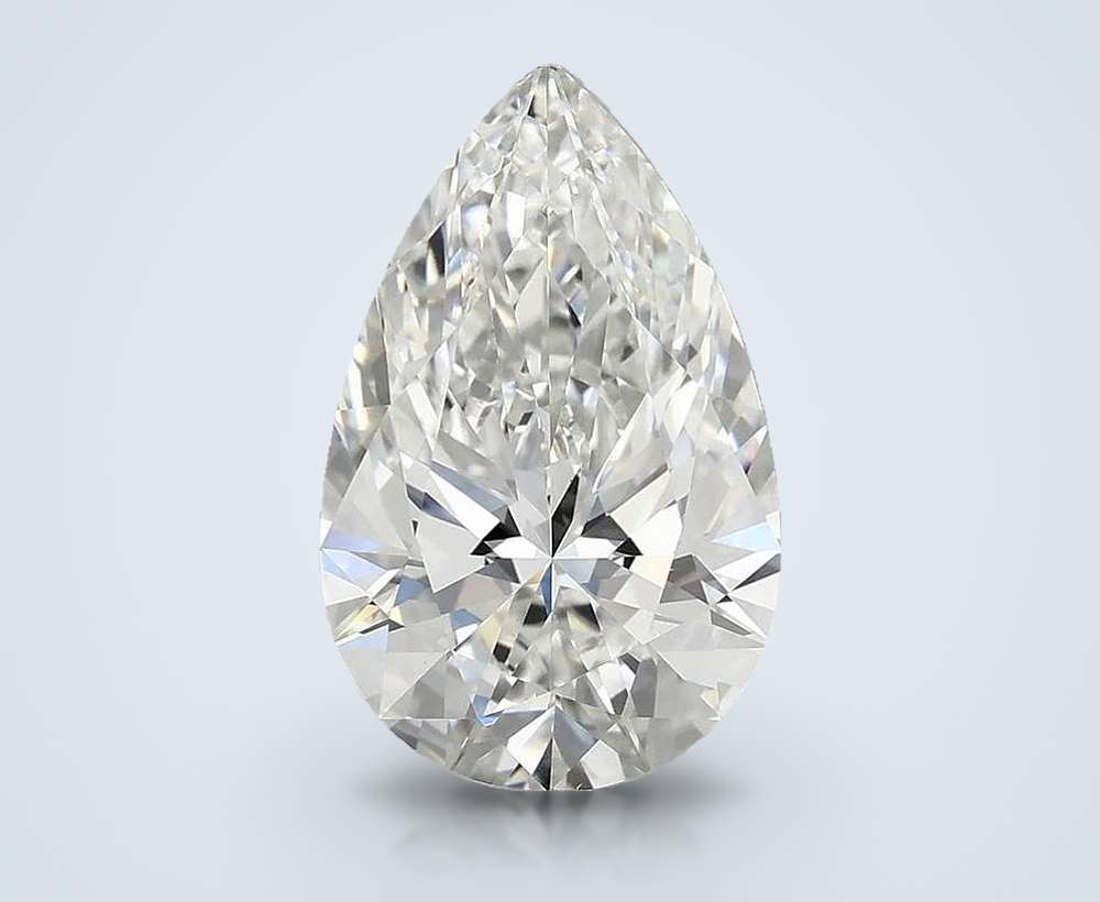 3.94 Carat Pear Lab Diamond