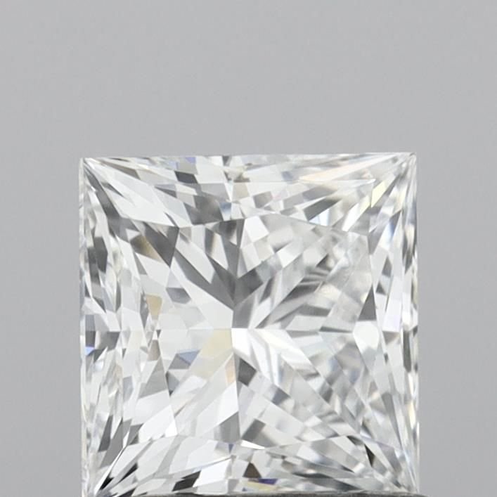 0.95ct E VS1 Rare Carat Ideal Cut Princess Lab Grown Diamond