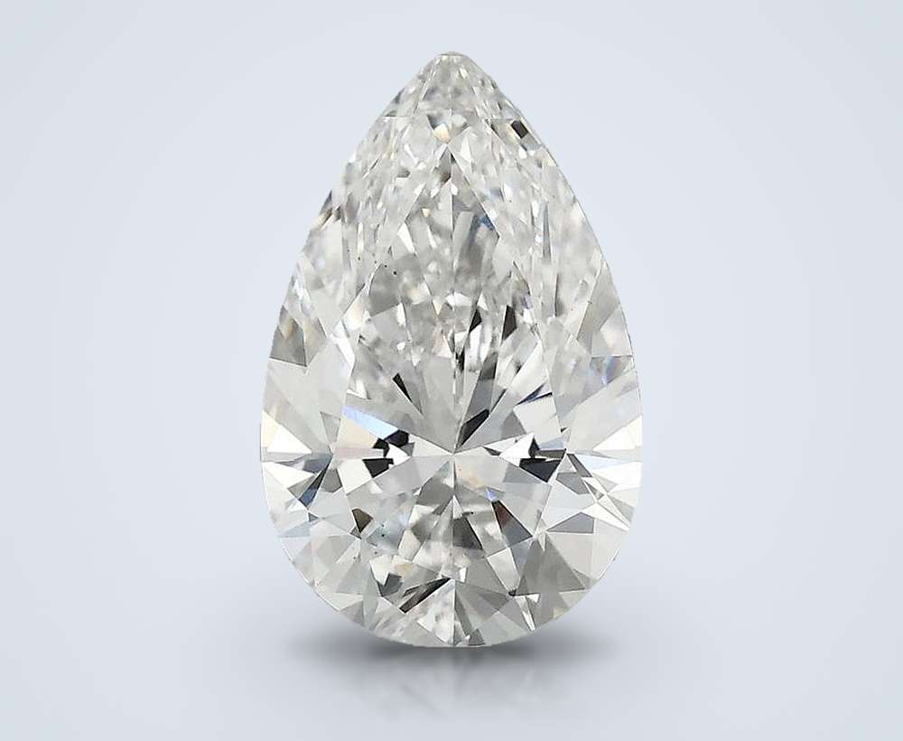2.80 Carat Pear Lab Diamond