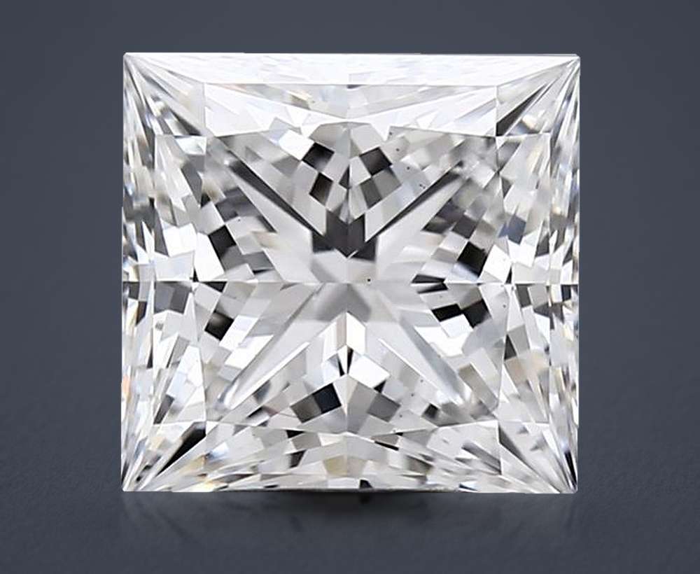 3.36 Carat Princess Lab Diamond