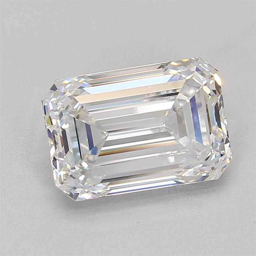 9.01ct E VS1 Rare Carat Ideal Cut Emerald Lab Grown Diamond