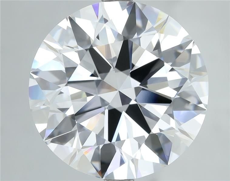 7.07ct F VVS1 Rare Carat Ideal Cut Round Diamond