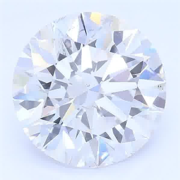 2.24ct F SI1 Rare Carat Ideal Cut Round Lab Grown Diamond