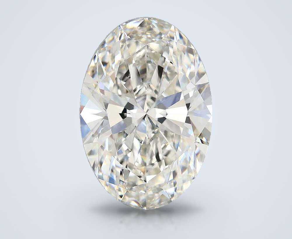 7.00 Carat Oval Lab Diamond
