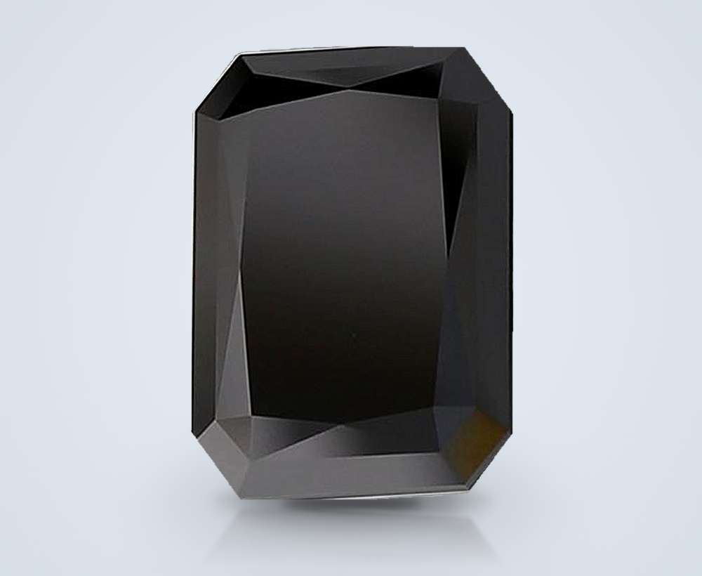 3.16 Ct. Fancy Black Radiant Lab Diamond