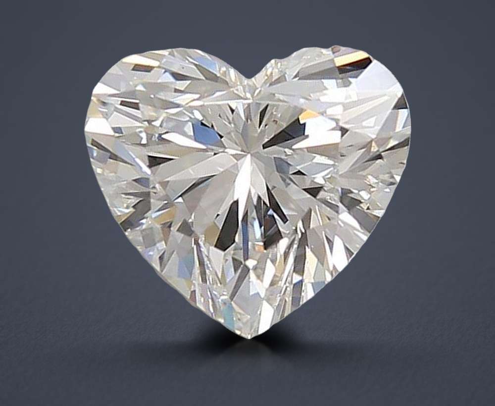 2.60 Carat Heart Lab Diamond