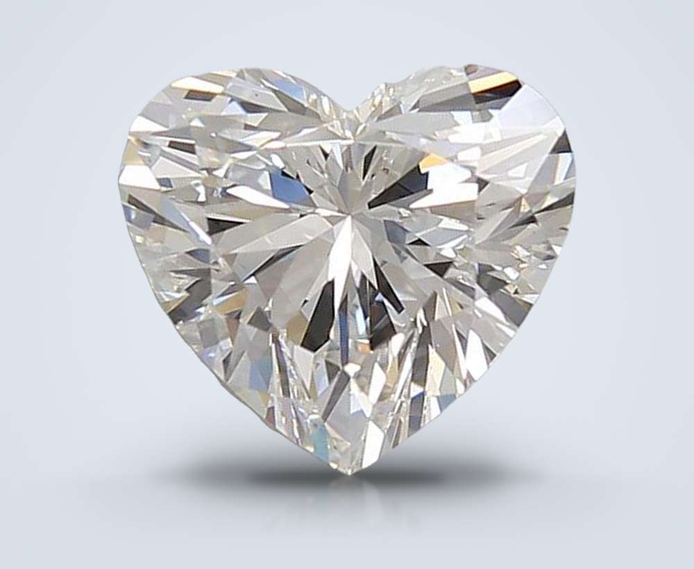 2.60 Carat Heart Lab Diamond