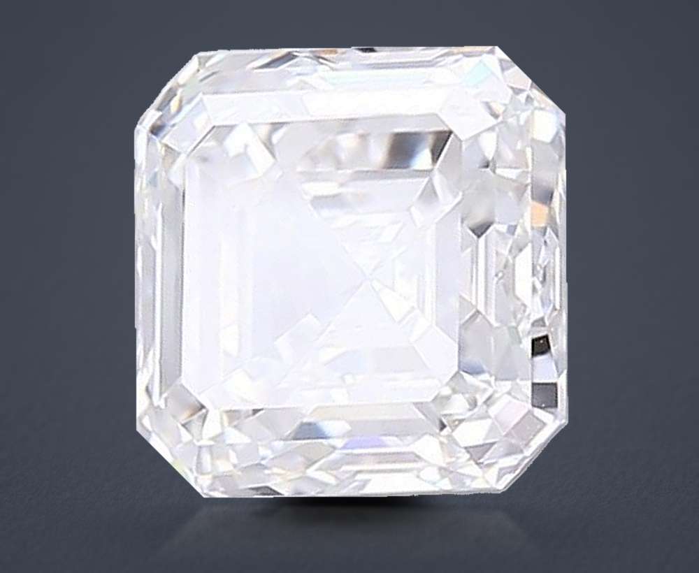 3.71 Carat Asscher Lab Diamond