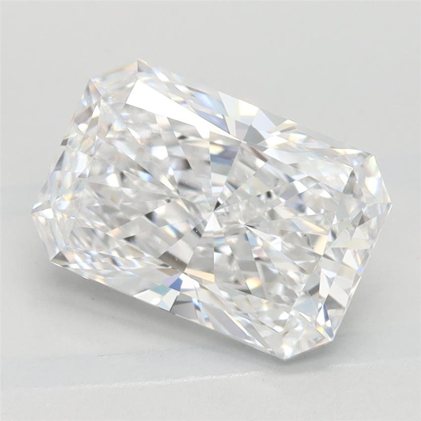2.14ct D VVS1 Rare Carat Ideal Cut Radiant Lab Grown Diamond