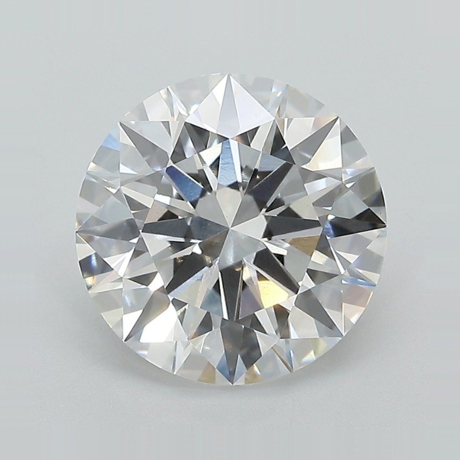 3.71ct E VS1 Rare Carat Ideal Cut Round Lab Grown Diamond