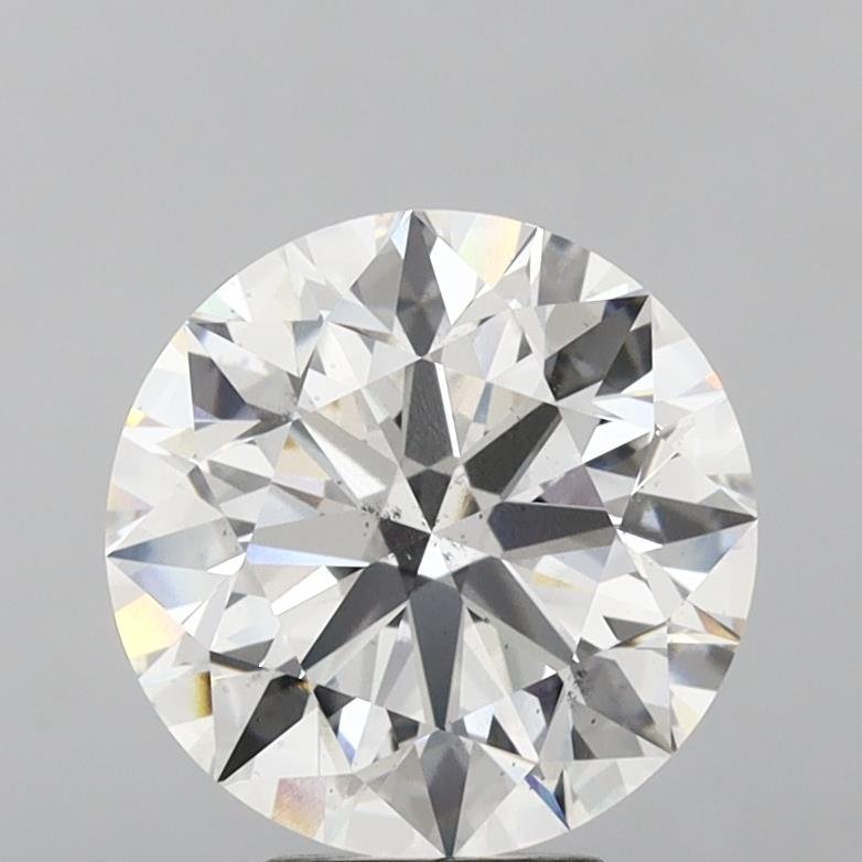 7.07ct F SI1 Rare Carat Ideal Cut Round Lab Grown Diamond