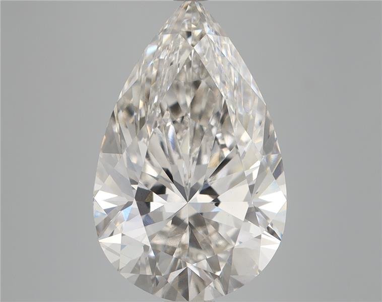 6.33 Carat Pear Lab Diamond