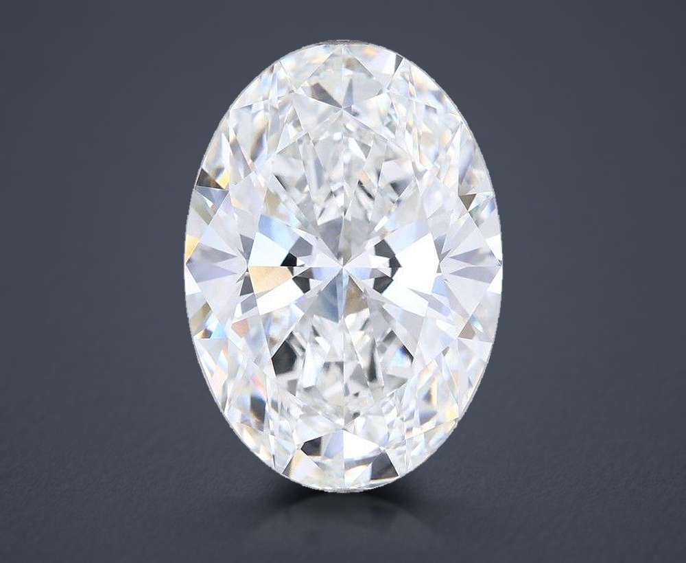 7.11 Carat Oval Lab Diamond