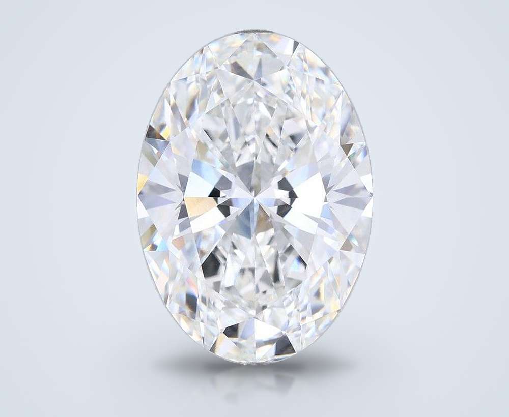 7.11 Carat Oval Lab Diamond