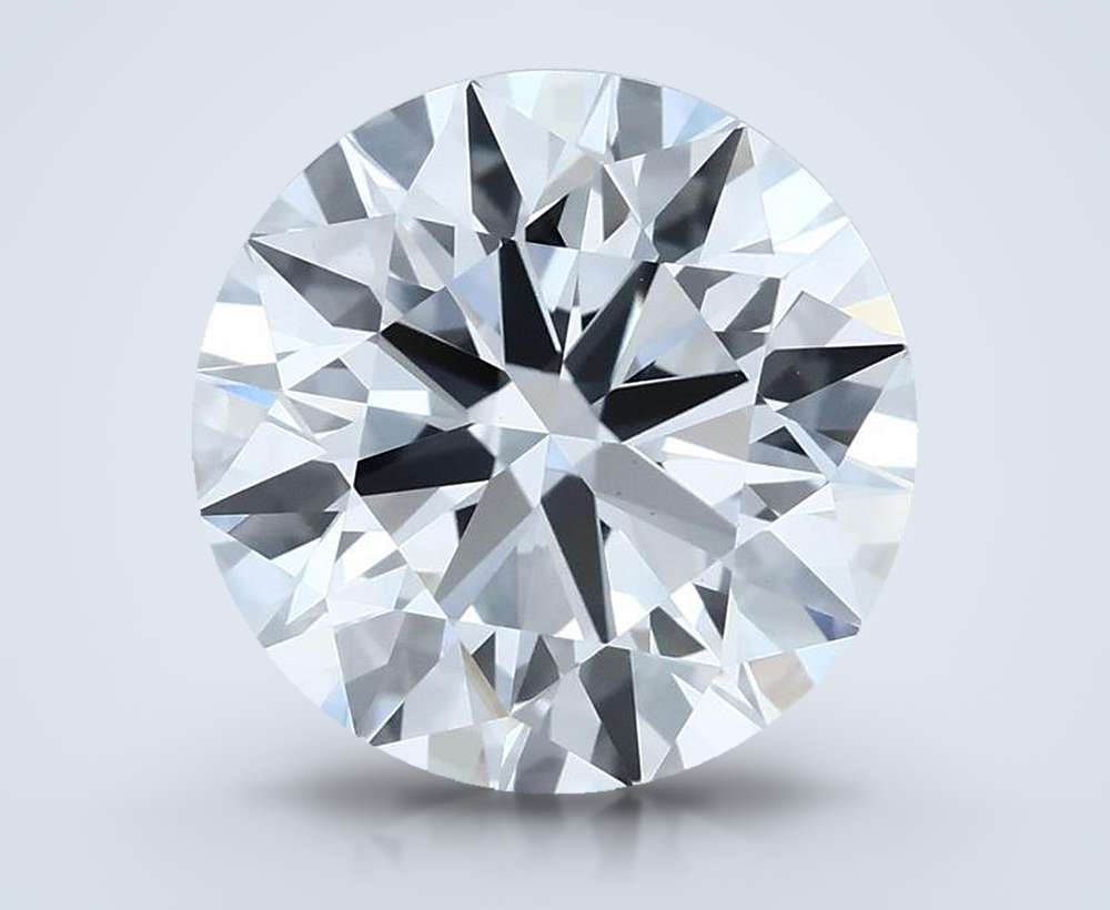 3.95 Carat Round Lab Diamond