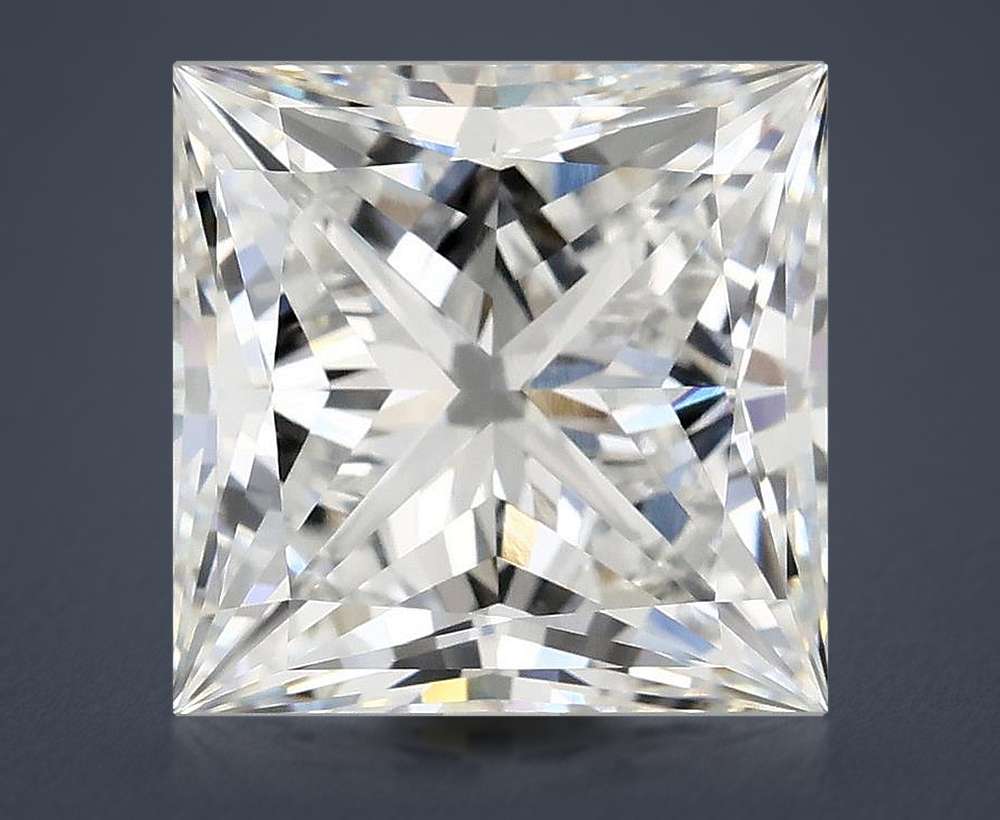 6.90 Carat Princess Lab Diamond