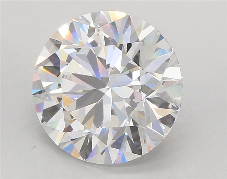 5.54ct F VVS2 Rare Carat Ideal Cut Round Lab Grown Diamond