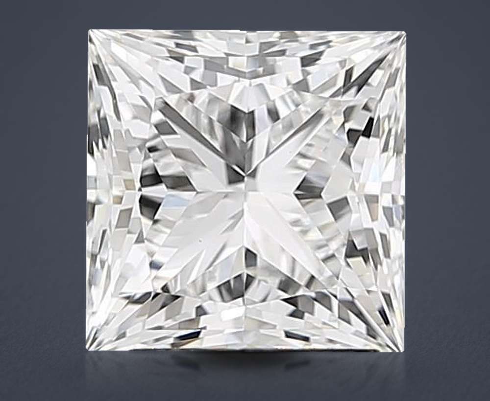 2.70 Carat Princess Lab Diamond