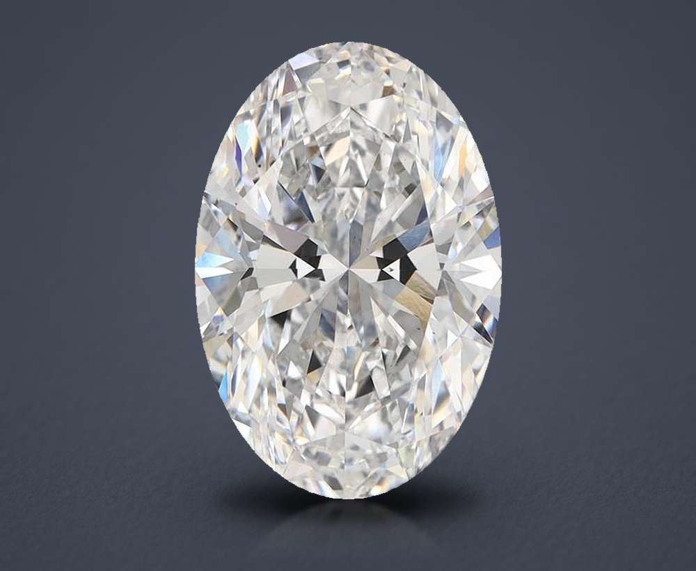 5.13 Carat Oval Lab Diamond