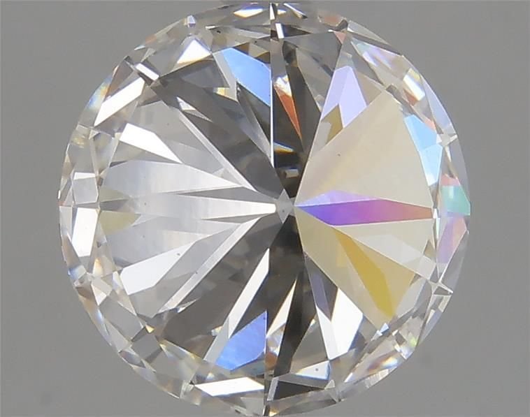 3.07ct F SI1 Rare Carat Ideal Cut Round Lab Grown Diamond