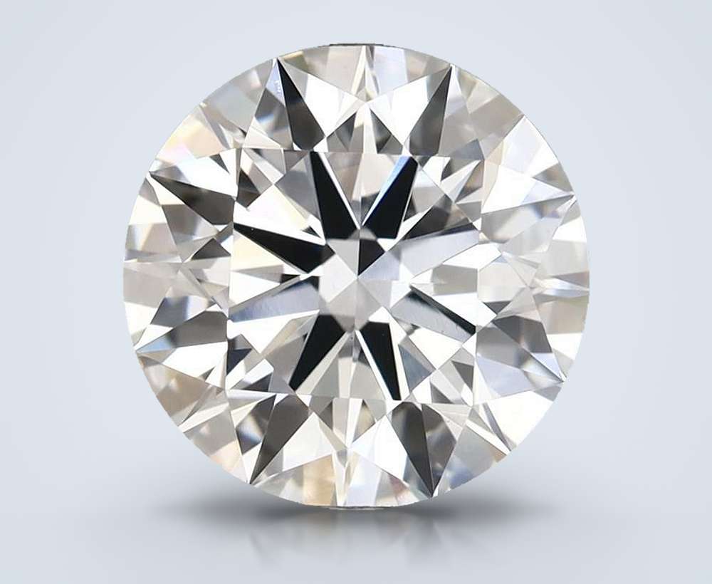 4.40 Carat Round Lab Diamond