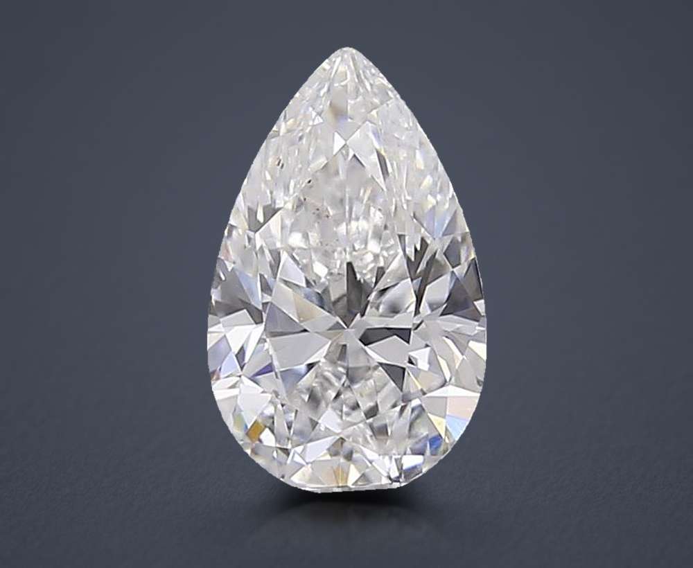 0.60 Carat Pear Lab Diamond