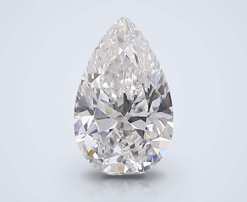 0.60 Carat Pear Lab Diamond