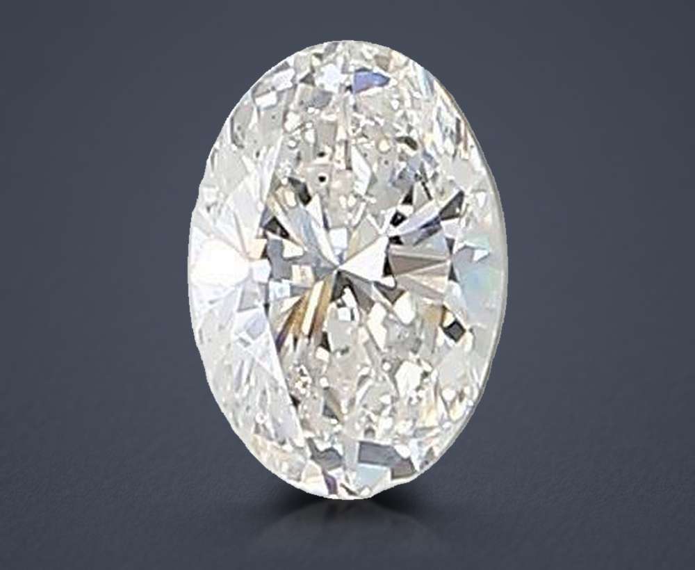0.24 Carat Oval Lab Diamond