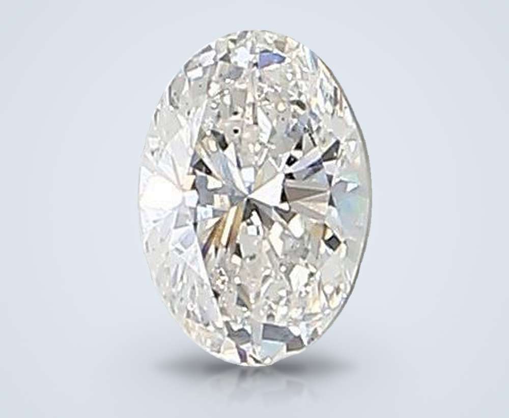 0.24 Carat Oval Lab Diamond