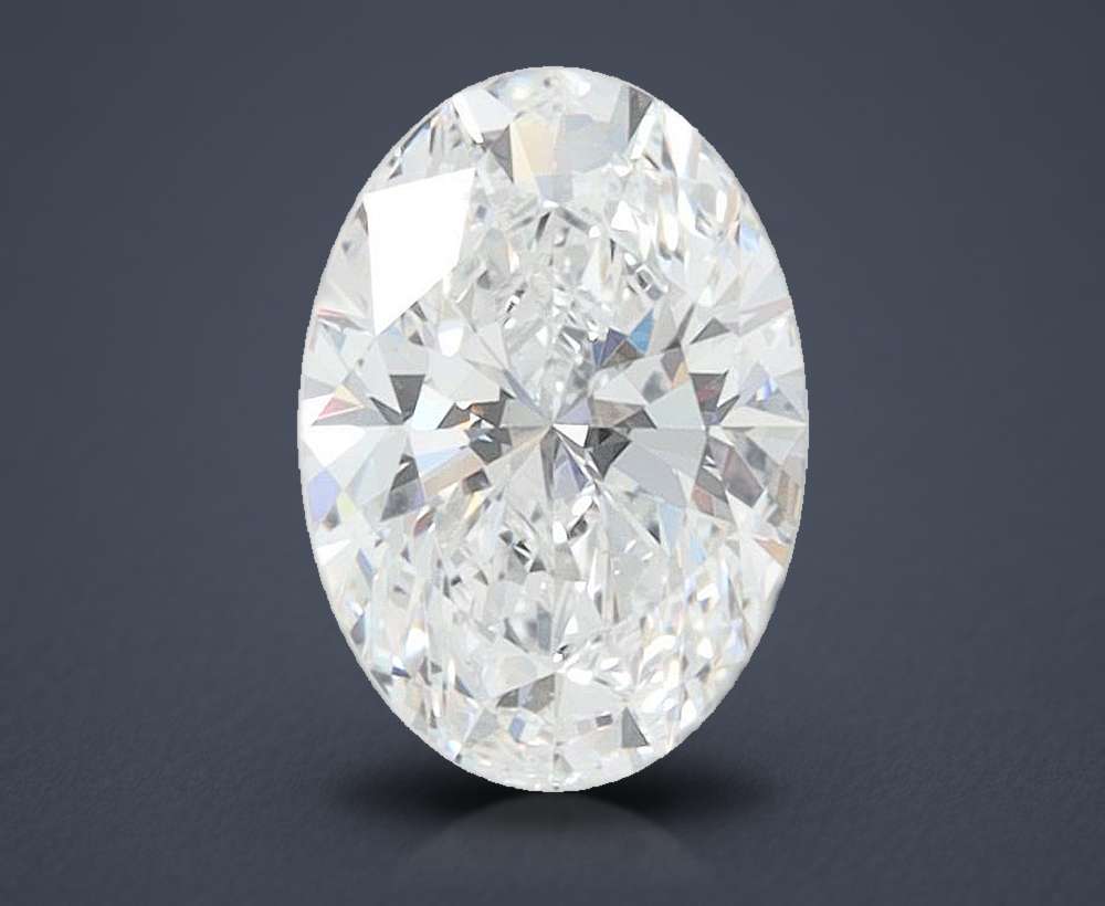 1.00 Carat Oval Lab Diamond
