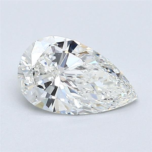 0.72ct G IF Rare Carat Ideal Cut Pear Diamond