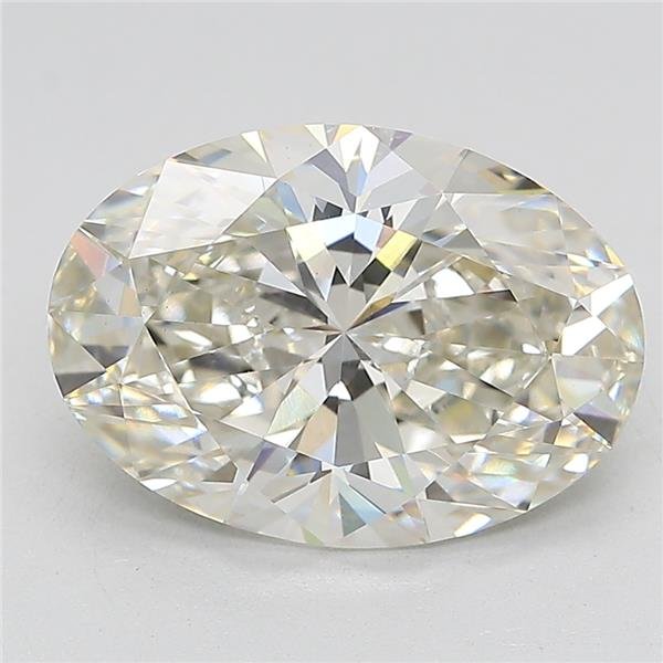 4.16ct I VS1 Rare Carat Ideal Cut Oval Lab Grown Diamond