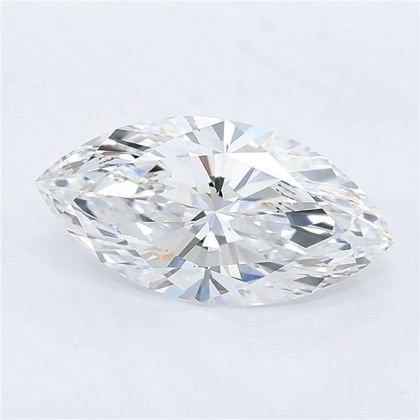 2.71ct E VVS2 Rare Carat Ideal Cut Marquise Lab Grown Diamond
